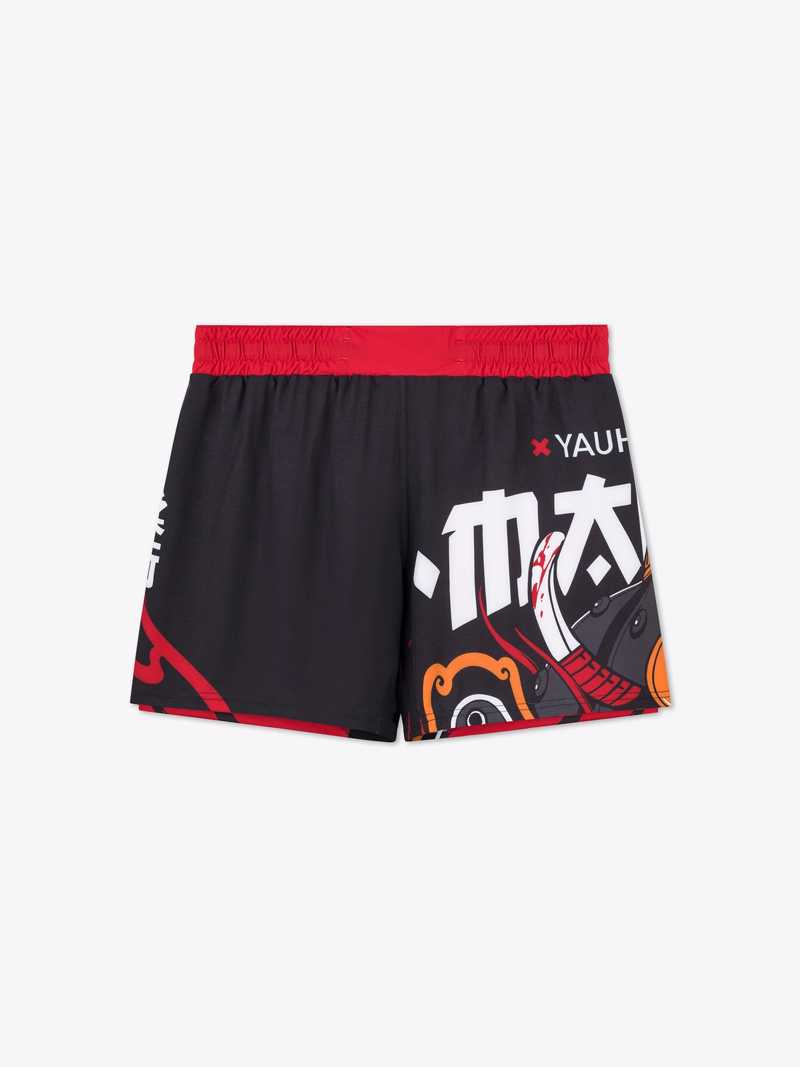 MANTO hybrid fightshorts Lucky Cat